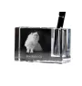 Chat de l'Himalaya - Porte-stylos, organiseur en cristal avec photo de chat, décoration de bureau unique par la marque Art-Dog