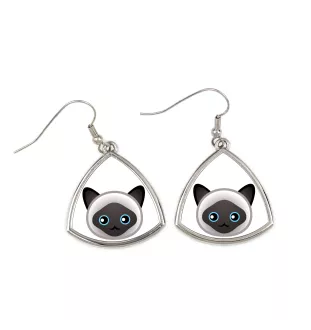 Himalayan - elegante Metall-Ohrringe als Geschenk der Marke Art-Dog