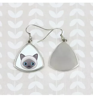 Javanais - élégantes boucles d'oreilles en métal en cadeau de la marque Art-Dog