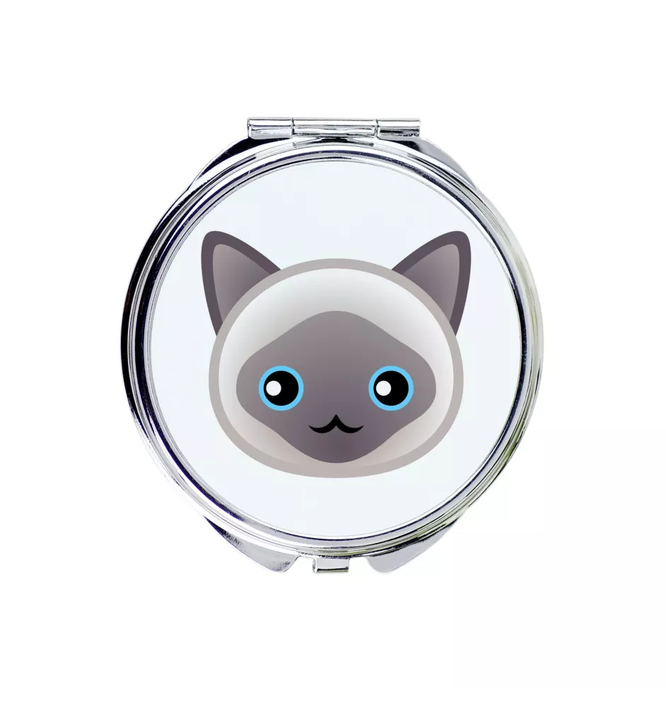 Javanese - pocket mirror for a purse by Art-Dog