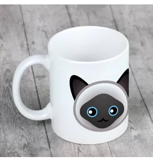 Himalayan - Tasse mit Grafik und Aufschrift der Marke Art-Dog