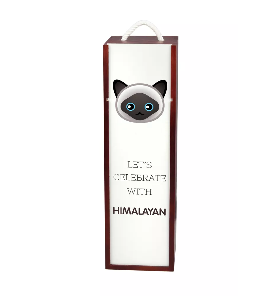 Himalayan - wine box with graphics and the brand name Art-Dog