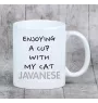 Javanais - tasse avec graphisme et logo de la marque Art-Dog