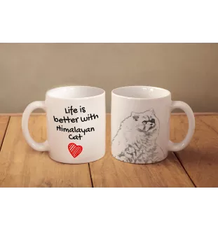 Himalayen - tasse avec un chat, tasse avec une photo, cadeau personnalisé de la marque Art-Dog