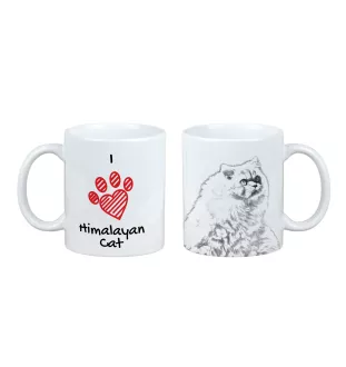 Himalayan - Tasse mit Katze, entzückende Tasse mit Grafik, Geschenk mit Ihrem Foto von der Marke Art-Dog