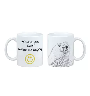 Himalayen - tasse avec un chat, une tasse joyeuse pour les amoureux des chiens, un cadeau personnalisé de la marque Art-Dog