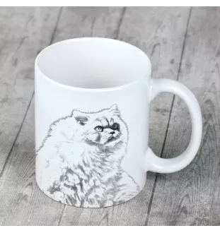Himalayen - tasse avec un chat, une tasse joyeuse pour les amoureux des chiens, un cadeau personnalisé de la marque Art-Dog