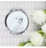 Himalayan Cat - pocket mirror with a cat, personalized mirror for a purse, compact mirror with Art-Dog brand print