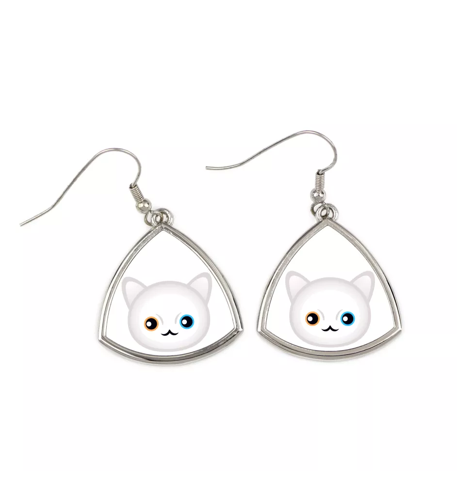 Khao Manee - elegante Metall-Ohrringe als Geschenk der Marke Art-Dog