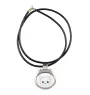 Khao Manee - pendant necklace with graphic on a chain strap by Art-Dog brand