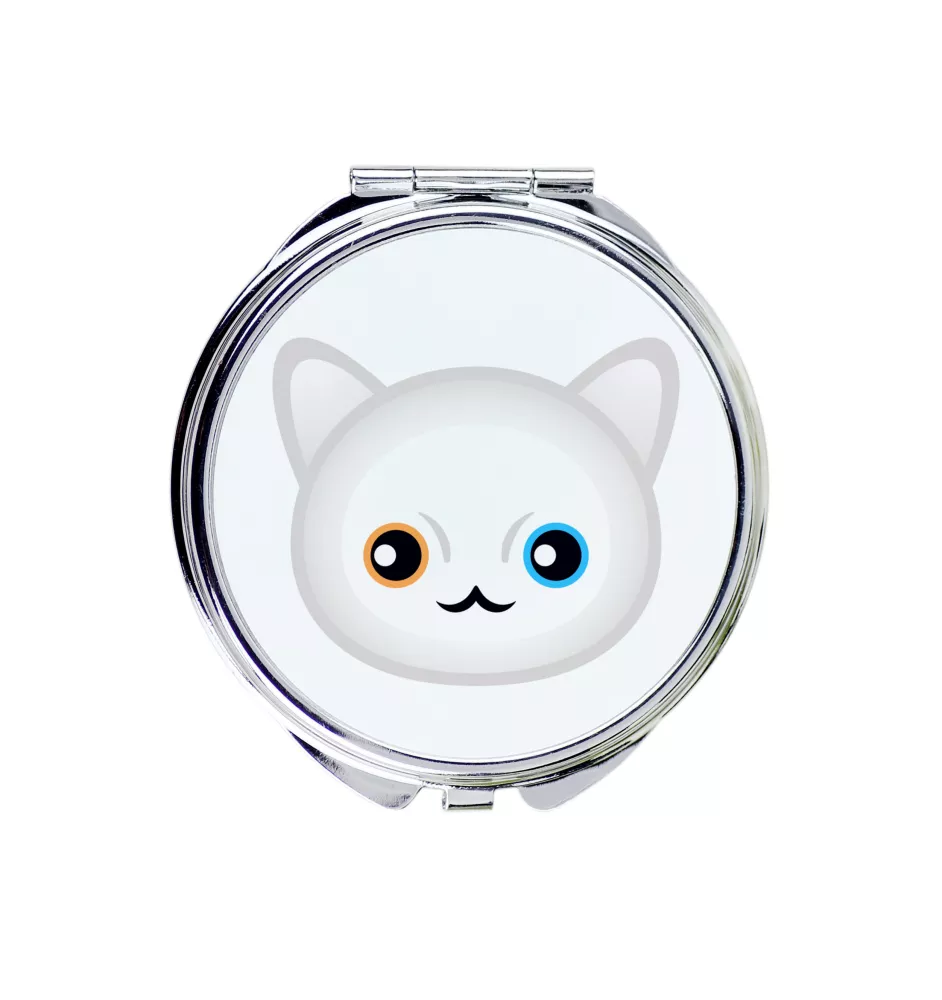 Khao Manee - pocket mirror for a purse by Art-Dog