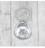 Kurilian bobtail longhaired - keychain with a cat, keychain with a print, personalized pendant from the Art-Dog brand