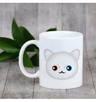 Khao Manee - Tasse mit Grafik und Aufschrift der Marke Art-Dog