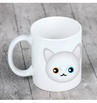 Khao Manee - tasse avec graphisme et logo de la marque Art-Dog