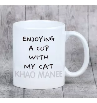 Khao Manee - tasse avec graphisme et logo de la marque Art-Dog
