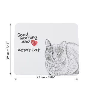 Korat podkładka pod mysz z kotem Art-Dog