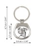 Danish-Swedish Farmdog - keychain with a dog, keychain with a print, personalized pendant from the Art-Dog brand