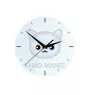 Khao Manee - MDF-Uhr mit Grafik und Logo der Marke Art-Dog