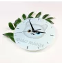 Khao Manee - MDF clock with graphics and the Art-Dog brand name