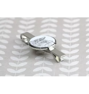 Korat Katze - Krawattenklammer mit Katzenmotiv, personalisierter Krawattenclip, einzigartiges Geschenk für Männer von der Marke Art-Dog