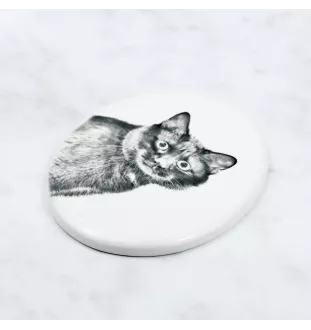 Kurylski bobtail płyta nagrobna ze zdjęciem kota Art-Dog