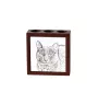 Korat Katze - Stifthalter mit Katze, Schreibtischorganizer mit Aufdruck, personalisierte Schreibtischdekoration von der Marke Art-Dog