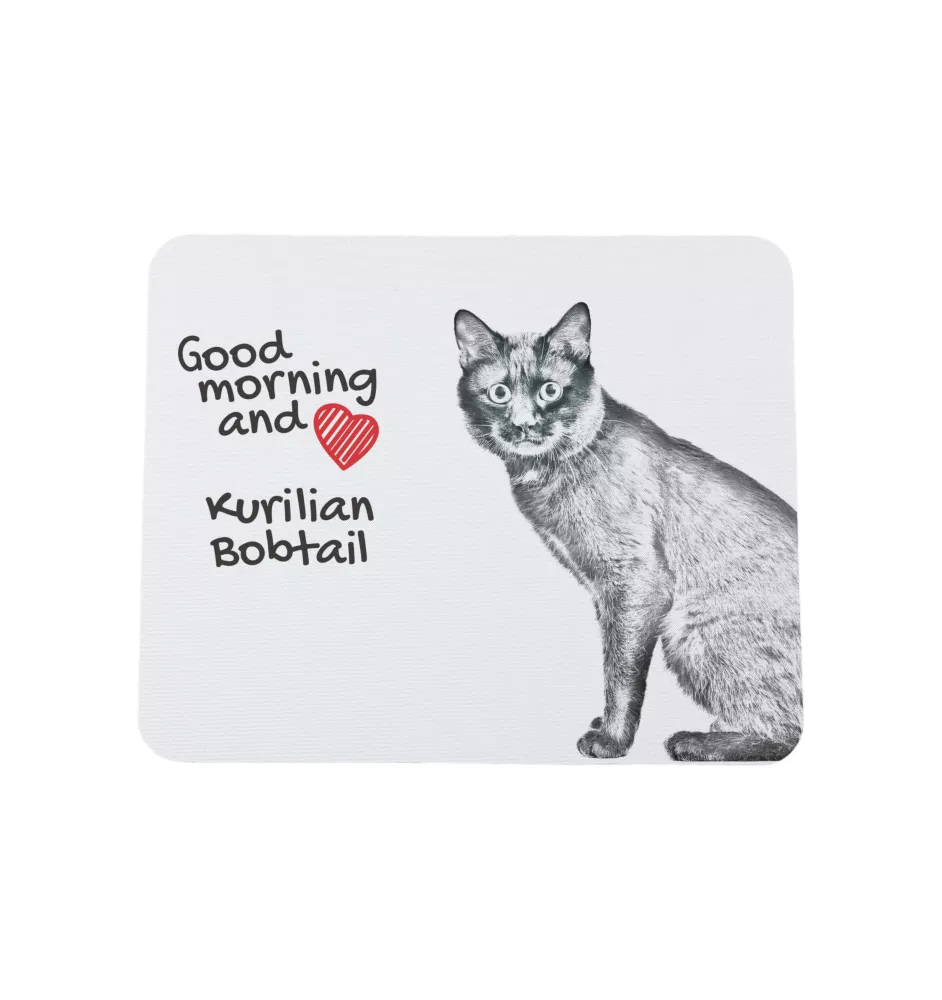 Kurylski bobtail podkładka pod mysz z kotem Art-Dog