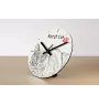 Korat Katze - Wanduhr mit Katze, Regal Uhr mit Druck, personalisierte Hausdekoration von Art-Dog.