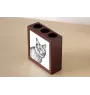 Bobtail kurilien - porte-stylo avec un chat, organiseur de bureau avec impression, décoration de bureau personnalisée de la marque Art-Dog