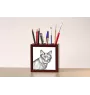 Kurylski bobtail stojak na długopisy z kotem Art-Dog
