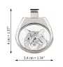Kurilian bobtail longhaired - cat necklace, personalized pendant with a photo, unique necklace for women and men by Art-Dog brand