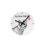Kurilianer Bobtail - Wanduhr mit Katze, Regal Uhr mit Druck, personalisierte Hausdekoration von Art-Dog.