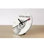 Bobtail kurilien - horloge murale avec un chat, horloge de table avec impression, décoration personnalisée de la maison de la marque Art-Dog