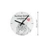 Kurilianer Bobtail langhaarig - Wanduhr mit Katze, Regal Uhr mit Druck, personalisierte Hausdekoration von Art-Dog.