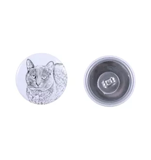 Korat kolczyki z kotem mały Art-Dog