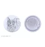 Chat Korat - un accessoire de sac à dos, un badge personnalisé, l'accessoire parfait pour les amoureux des animaux de la marque Art-Dog