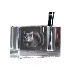 Korat penholder kryształowy z kotem Art-Dog