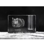 Korat penholder kryształowy z kotem Art-Dog