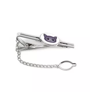 Korat - elegant metal keychain as a gift from Art-Dog brand