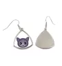 Korat - elegant metal earrings as a gift from the Art-Dog brand