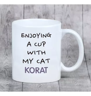 Korat - mug with graphics and the logo of the Art-Dog brand