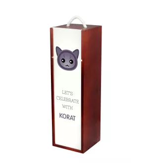Korat pudło na wino z kotem Art-Dog