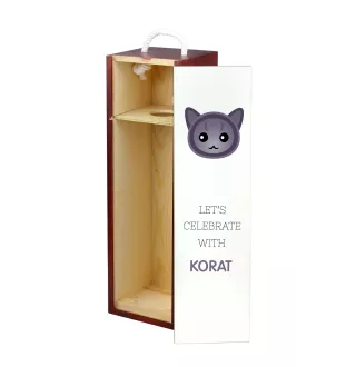 Korat pudło na wino z kotem Art-Dog