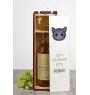 Korat - boîte à vin avec graphisme et logo de la marque Art-Dog
