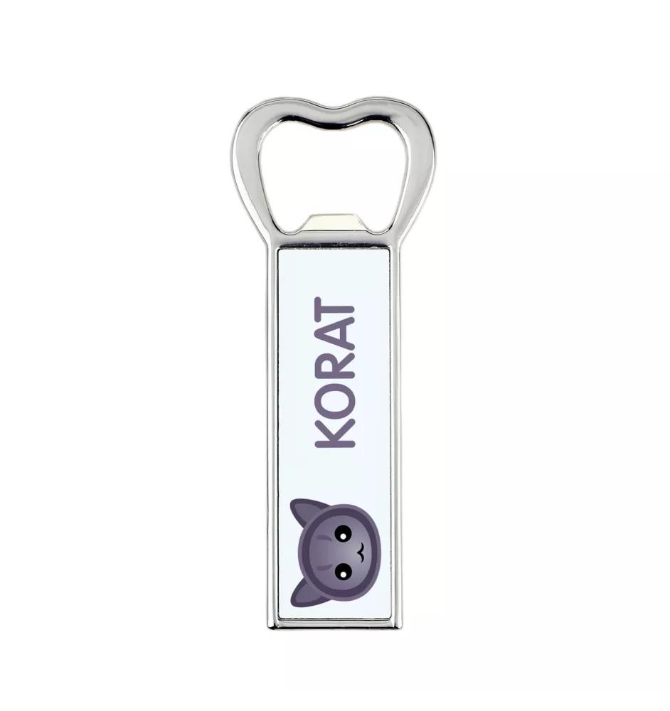 Korat - bottle opener with the graphics and logo of the Art-Dog brand