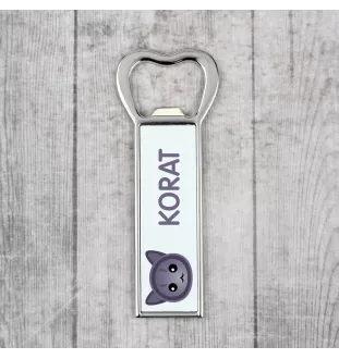 Korat - ouvre-bouteille avec graphisme et logo de la marque Art-Dog