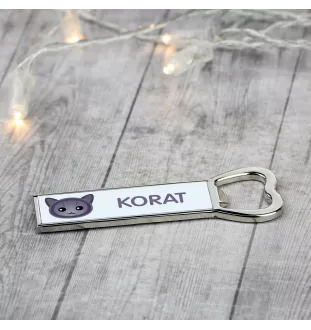 Korat - bottle opener with the graphics and logo of the Art-Dog brand