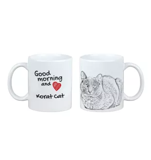 Korat - cat mug, personalized mug with print, classic gift for everyone from the Art-Dog brand