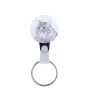Kurilian bobtail à poil long - Porte-clés fait à la main avec l'image d'un chat, breloque pour sac, produit de la marque Art-Dog