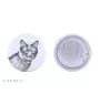 Bobtail kurilien - un accessoire de sac à dos, un badge personnalisé, l'accessoire parfait pour les amoureux des animaux de la marque Art-Dog